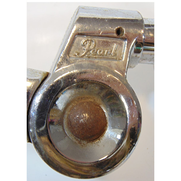 Pearl Drum Cymbal Stand Boom Snare Long Holder Tom Arm Chrome Vintage Part Mount - Picture 12 of 12